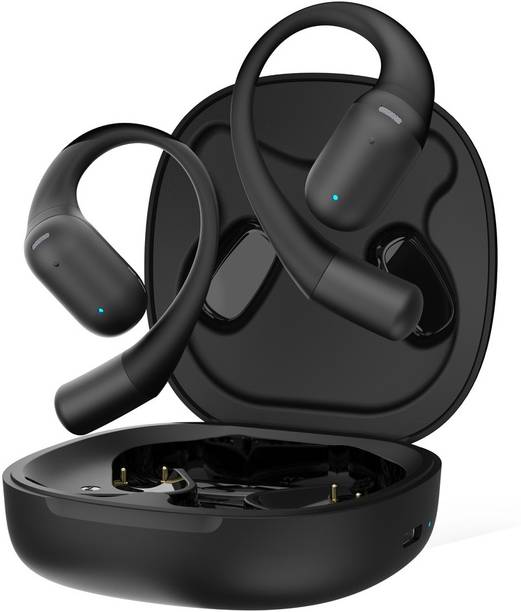 WeHear SafeBuds Open Ear OWS Earbuds Live AI Transcription 30H Battery Bluetooth