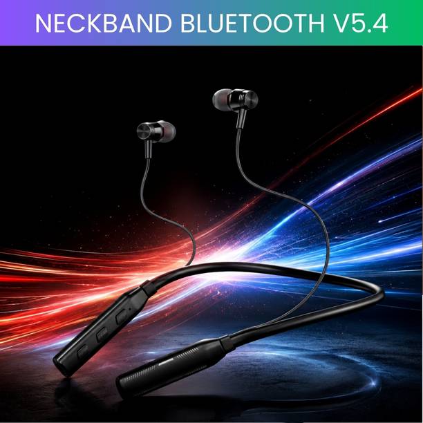 FRONY Candy Wireless Bluetooth Neckband Earphone With Deep Bass, Long Battery LifeW51 Bluetooth