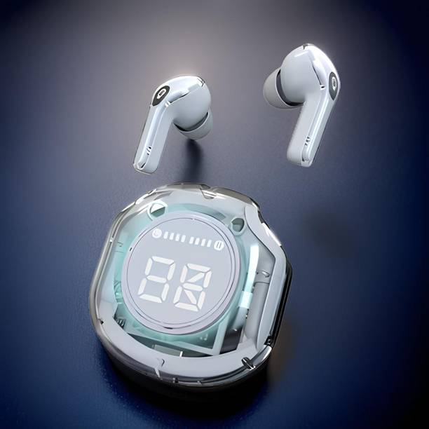 YAROH UltraPods Pro TWS Transparent Bluetooth Earbuds with -Canceling 51 Bluetooth