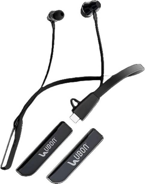 renotch Bullet bAss CL-35 Neckband V5.3 Clear HD Sound With Extra Battery Bluetooth