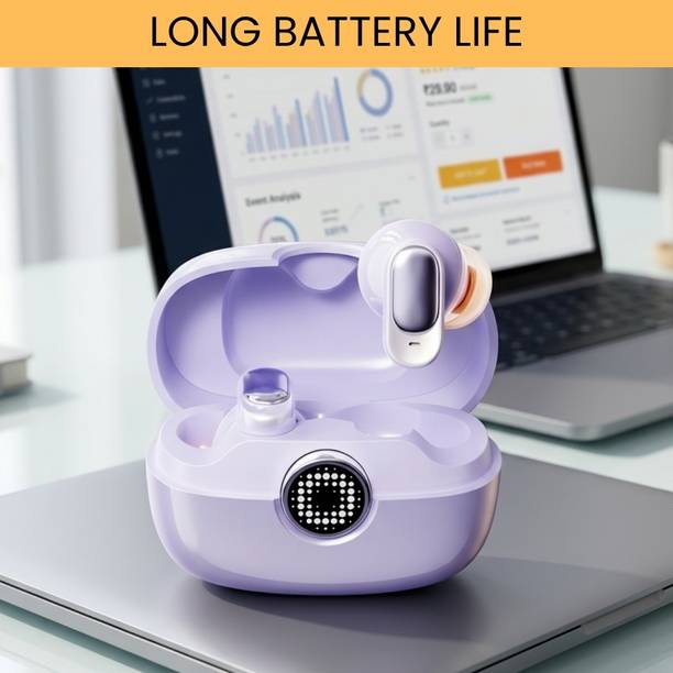 YAROH Wireless TWS Earbuds With ENC Noise Cancellation Technology & Hi-Fi AudioBI140 Bluetooth