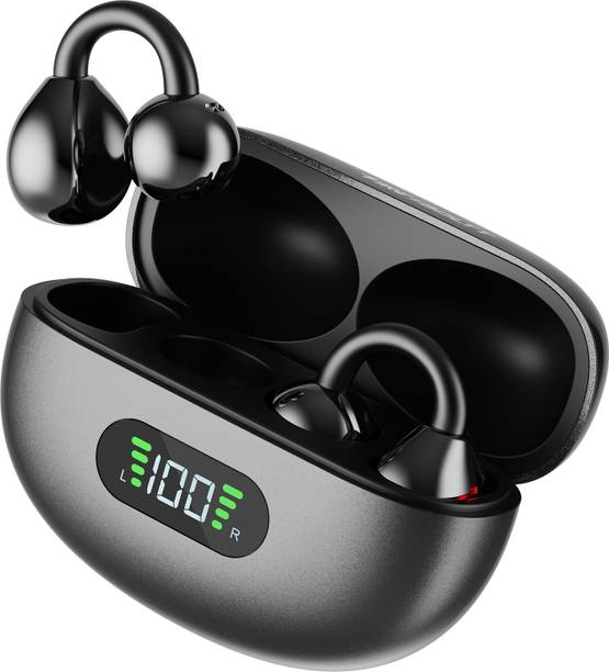 Fire-Boltt Aero Clip TWS Earclips Custom EQ Profile 50H Battery Quad Mic ENC BT 5.4 Bluetooth