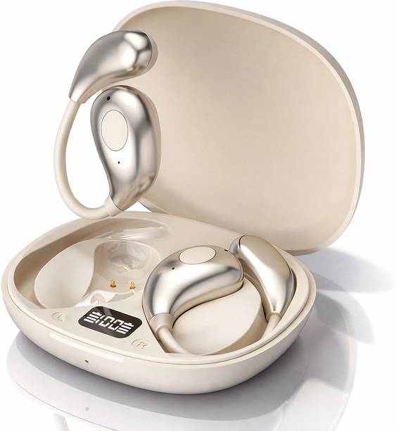 VEHOP R300 OWS Open Ear Wireless Earbuds, ENC Mic for Calls, Designed for Sports, Gym Bluetooth