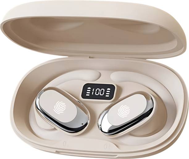 COREGENIX S300 OWS Open Ear TWS Earbuds | 60 Hrs of Playtime | Bluetooth v5.4 with AI-ENC Bluetooth