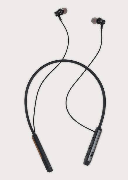 Bubble Classic Wireless Neckband BT 5.0 Earphones with Mic 20H Playtime, Stereo Sound Bluetooth