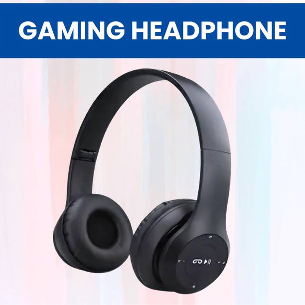 AIZINA Gaming Headphones (Wireless) with Immersive Explosive Deep Bass_JJ Bluetooth & Wired