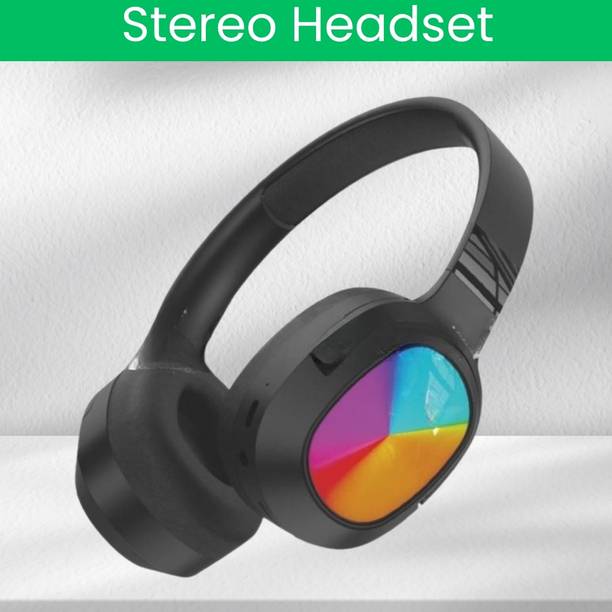 SACRO RGB Wireless Gaming Headset With Active Noise Cancellation, Foldable DesignQV368 Bluetooth