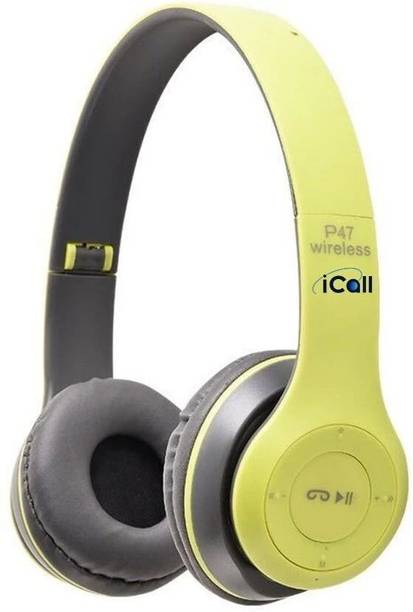 Atozco BestSound Latest P47 With Mic With 6 Hour Battery Backup Bluetooth