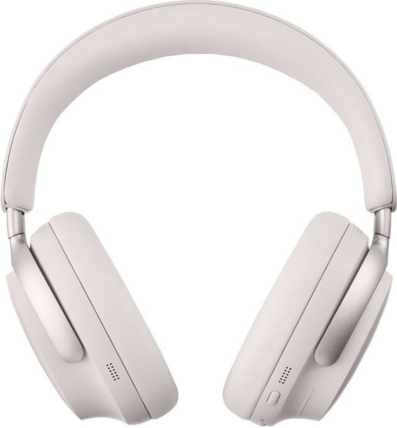 Bose NEW QuietComfort Ultra Wireless Noise Cancelling Headphones with Spatial Audio Bluetooth Gaming  (Smoke White, On the Ear)