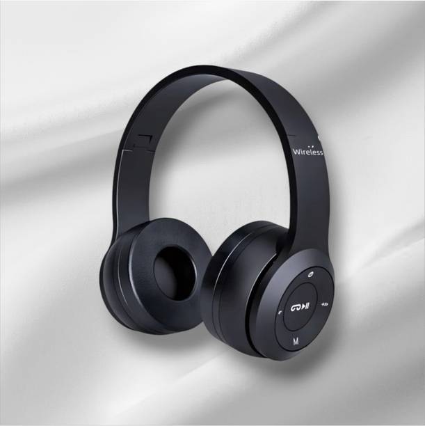AIZINA HD Sound Headphones with Mic & SD Card, Long Battery Duration_ZF Bluetooth & Wired