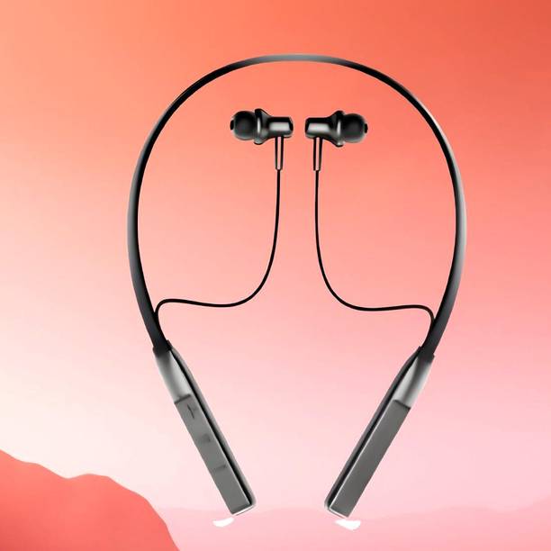 Clairbell Bluetooth Headset Neckband with mic Bt-Rover HD Sound Quality, 30H play timeS245 Bluetooth