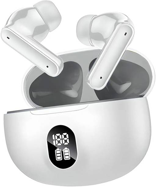 snowbudy SB895 Airpods 13mm HD Dynamic Driver, Touch Controls Bluetooth Gaming TWS [WHT7] Bluetooth Gaming