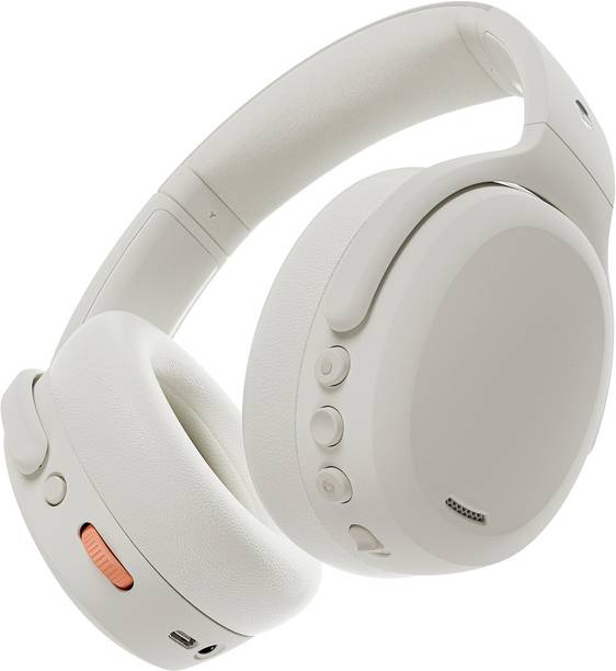 Skullcandy Crusher ANC 2 4-Mic Adjustable Sensory Bass, Dual Pairing, 50Hr Playtime Bluetooth