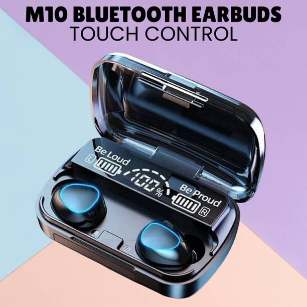 GUGGU M10 Wireless (Earbuds) Power Bank LED Display with Deep Bass Stereo Sound S108 Bluetooth