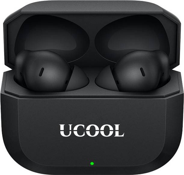 Ucool Buds AI ENC, 100 Hours Playback with Fast Charging and Low Latency Gaming Bluetooth