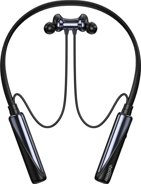BiBon Elephant - MAGNETIC POWER OFF/ON 50Hr Playtime Headphone Neckband-7 Bluetooth