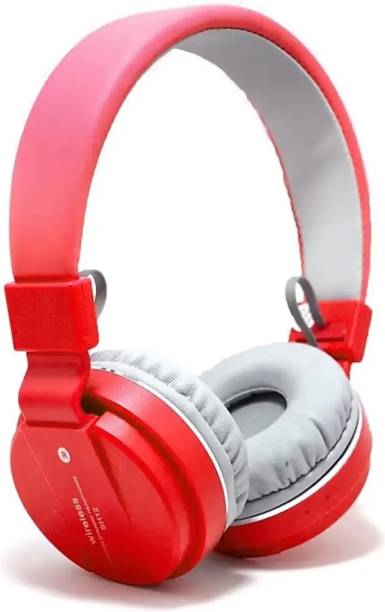 RECTITUDE Bluetooth Headphones, Wired/Wireless Headphones with Mic-Soft Ear Cushions Bluetooth &amp; Wired Headset