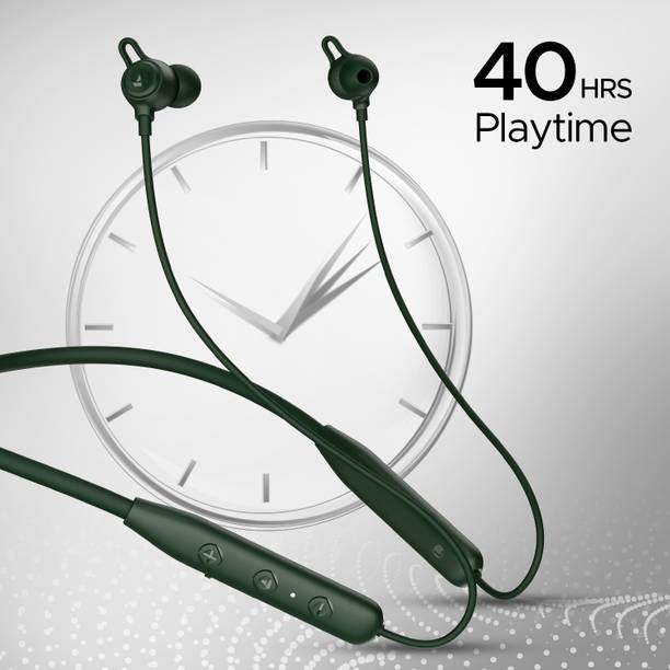 boAt Rockerz 109 Bluetooth  (Fern Green, In the Ear)