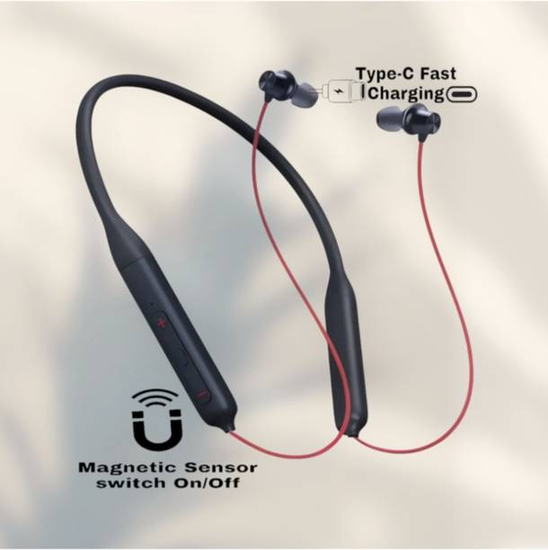 GDS Bullets Wireless Z2 with Fast Charge, 38 Hrs Battery Life, Earphones with mic_CJ Bluetooth & Wired