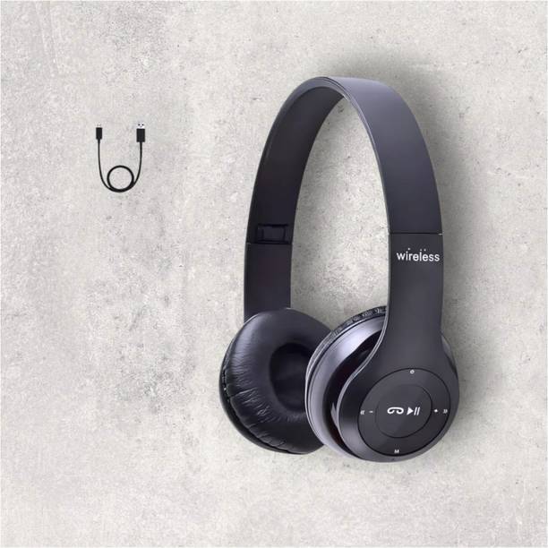 house of common Superior Audio Performance Headphones with Mic & Extended Power_HJ Bluetooth & Wired