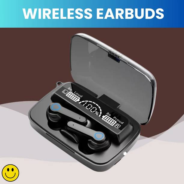 Clairbell M19 Bluetooth Wireless Earbuds Large Dual LED Display With High Stereo SoundP219 Bluetooth