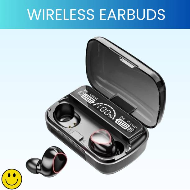 GUGGU M10 Bluetooth Wireless Earbuds LED Display and Touch Control HeadphonesX198 Bluetooth