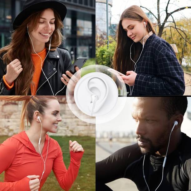 Lynacz Original Type c Earphone Compatible with i phone Earphone Wired