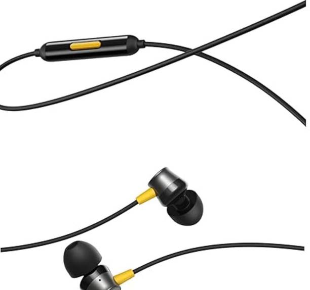 Lynacz Original Lightweight Stereo Earbuds Compatible With Realme 3.5mm Buds 3 Earphone Wired