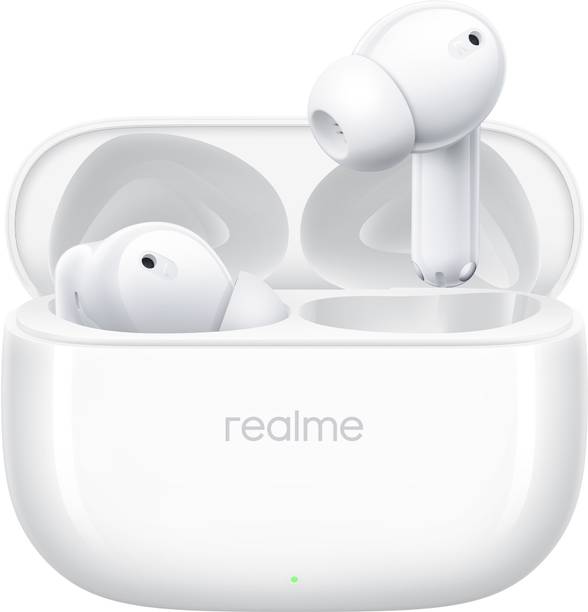 realme Buds T310 with 12.4mm Driver, 46dB ANC, Spatial Audio and upto 40 hours Playback Bluetooth