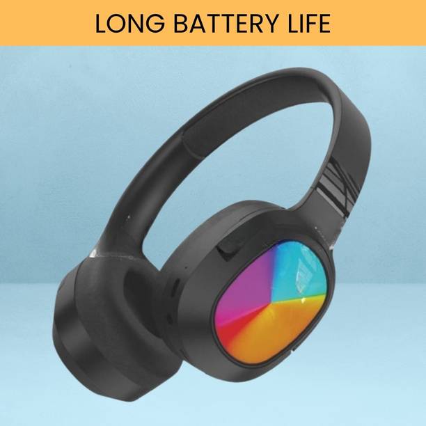 SACRO RGB Wireless Gaming Headset With Active Noise Cancellation, Foldable DesignQC107 Bluetooth