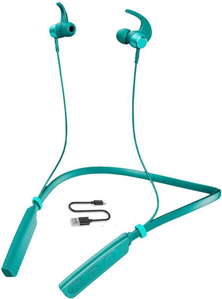 IZWI Wireless In-Ear Headphone with Mic, 35Hrs Playtime, 10mm Driver, Magnetic Buds Bluetooth
