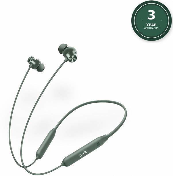 Palnek boA Trending Neckband In Ear Earphones, 40 Hours Backup, Heavy Bass ENC, Hot49 Bluetooth