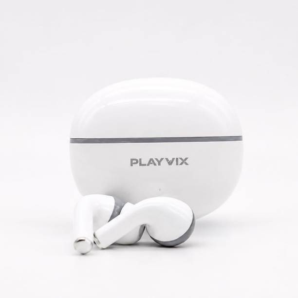 PLAYVIX Echo True Wireless Earbuds with Bluetooth 5.3, 13mm Dynamic Drivers Bluetooth