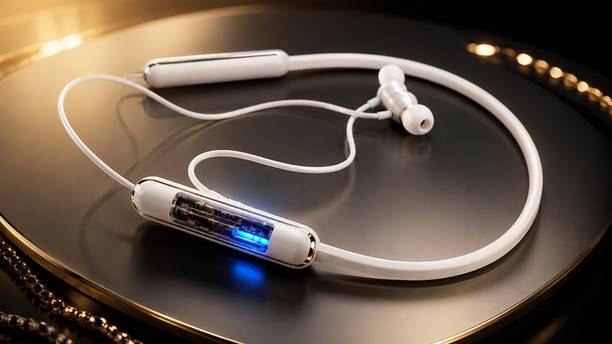 Mosh BT- TRANSPARENT upto 240hrs Music time Bluetooth