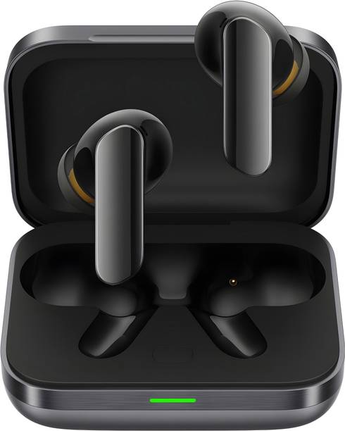 Raxiox Buds AR-7 with 60Hrs Payback Music, with 52bB ENC & 12.2mm Drivers & IP55 (BK5) Bluetooth