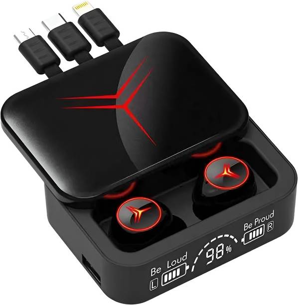 COREGENIX Bluetooth Earbuds with ENC & Built-in Power Bank , 48hrs of Playtime Bluetooth