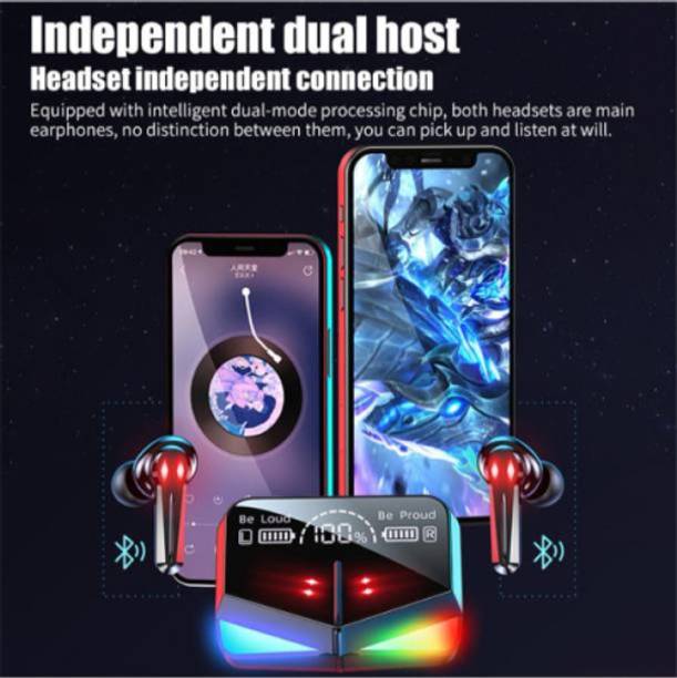 SYARA MTS_685DC_M28 Earbuds with Touch Control and Dual LED Charging Display, 180H TWS Bluetooth