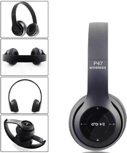 GUGGU EO-1085 P47 Headset Super Extra Bass Bluetooth Headset (Furious On the Ear) Bluetooth