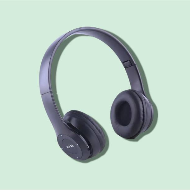 house of common Superior Audio Performance Headphones with Mic & Extended Power_MP Bluetooth & Wired