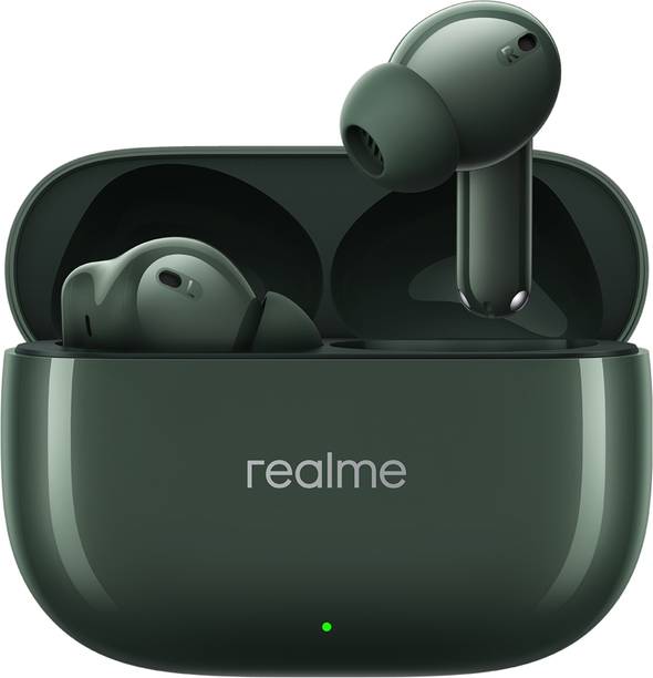 realme Buds T310 with 12.4mm Driver, 46dB ANC, Spatial Audio and upto 40 hours Playback Bluetooth