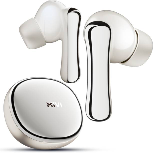 Mivi Superpods Halo, 60Hrs PT, Spatial Audio, 35db ANC, Equalizer App Supp, Fast Chg. Bluetooth