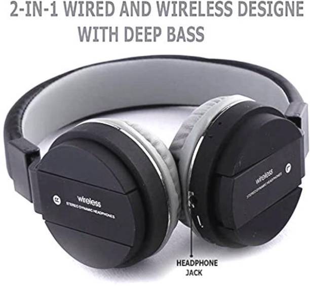 Clairbell HY-218 SH12 Headset Super Extra Bass Bluetooth Headset (Furious On the Ear) Bluetooth