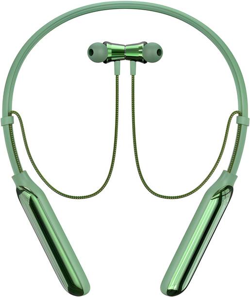 Qexle 100Hours Playtime Wireless Neckband headphones 2 Earphone-Bluetooth Gaming Bluetooth Gaming