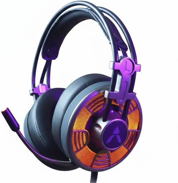 Pious Budget King! Gaming Headphones Under 2000 with RGB Light & HD EQ Audio Wired