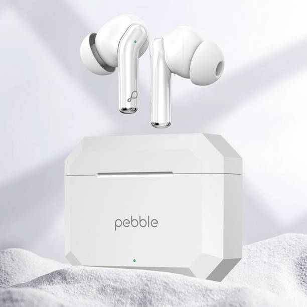 Pebble Glory Buds AI ENC, Premium Design, Fast Paring, 10mm Dynamic Drive Bluetooth