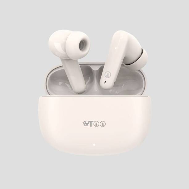 Wtoo V2 Ear TWS, 13mm Drivers, 48hrs Playtime, IPX5 Water Resistant, BT V5.4 Bluetooth