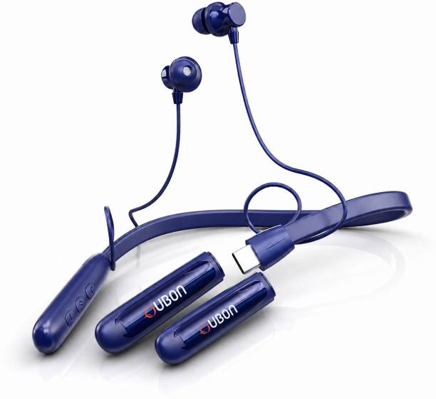 OUBON Bluetooth Neckband CL-210 With detechable battery ENC and 80h playtime Bluetooth