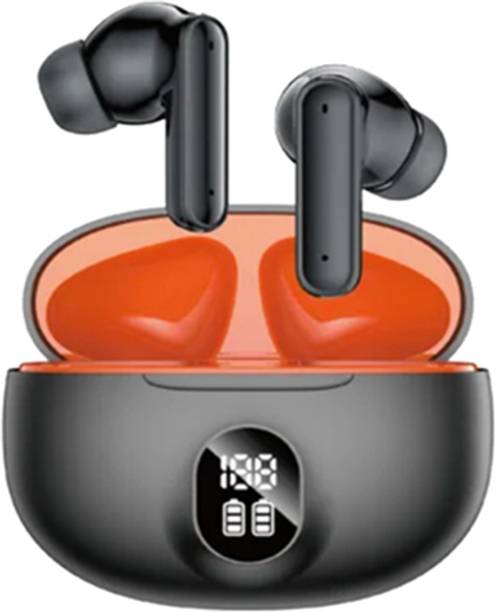 snowbudy TWS Earbuds with Dual Mic and High sound quality 48Hrs Playtime, Fast Charging Bluetooth Gaming