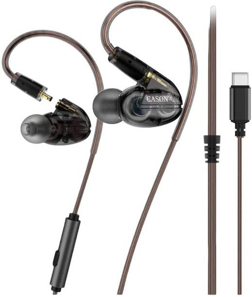 कैसन CWE11 IEM Wired Earphones | in-Ear Monitor Headphones with HiFi Deep Bass हेडसेट