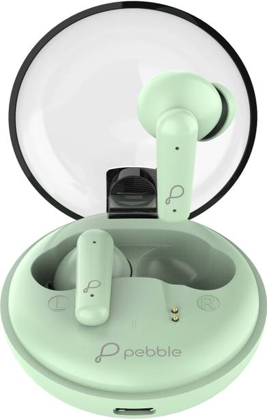 Pebble Trubuds Ultra low latency , ENC, Build in Mic, Deep Bass Bluetooth